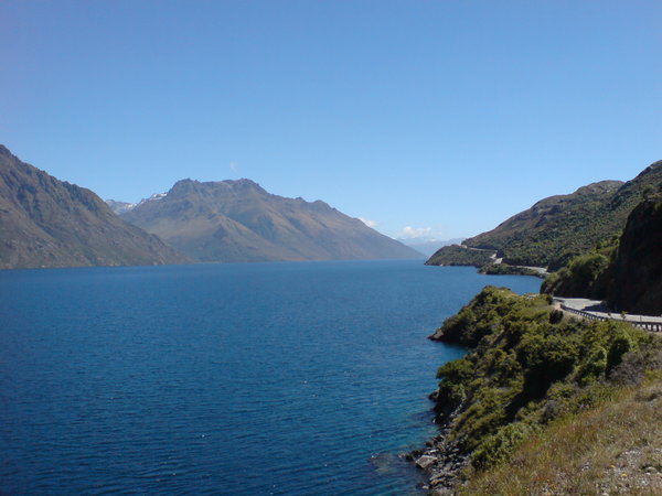 On the road to Queenstown