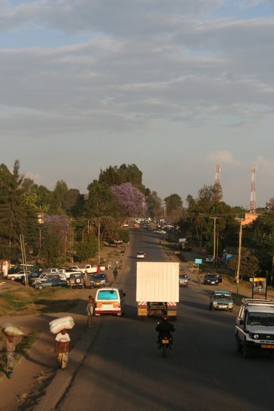 Arriving into Arusha, Tanzania