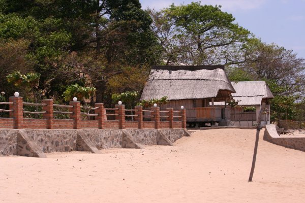 Kande Beach Camp - view from Kande Beach
