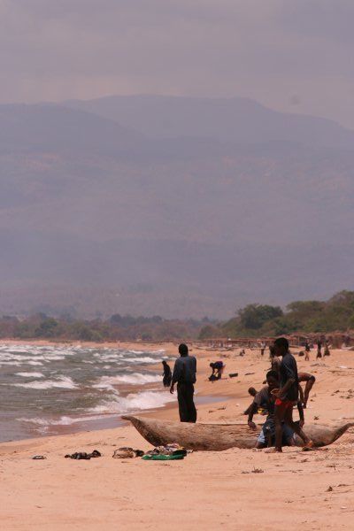 Lake Malawi - view from Kande Beach