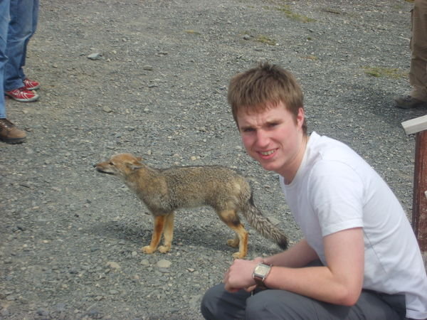 Sam and his Argentinian Fox