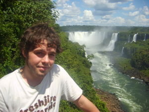 Me and the Falls from the Brazillian Side