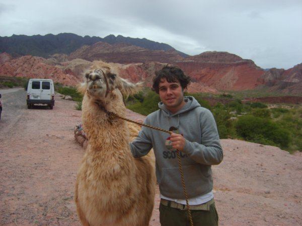 Me and a Llama