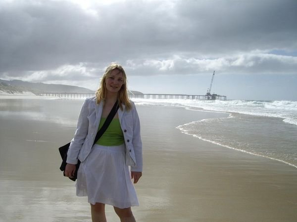Me at St. Kilda beach