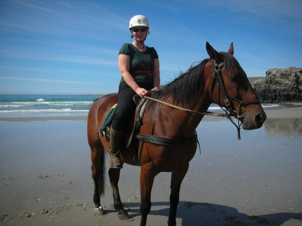 Me on my horse Harry