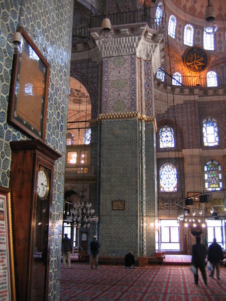 Inside the Yeni Camii