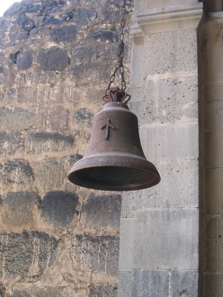 bell outside the church