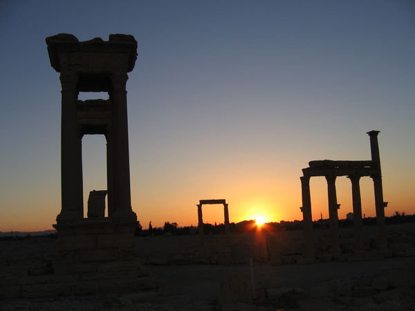 Sunrise at Palmyra