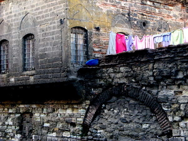 old building & new laundry