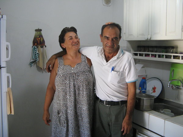 Pınar's parents