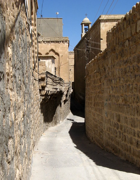 exploring Mardin's alleyways