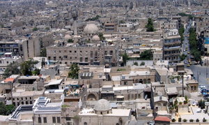 glimpse of Aleppo
