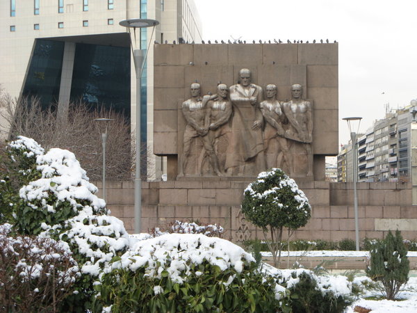 Atatürk statue in Güven Park