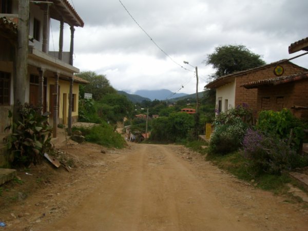 Road in Samaipata