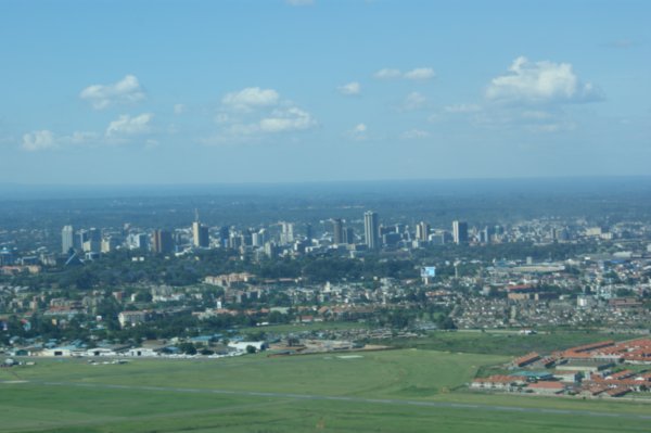 Nairobi from the air