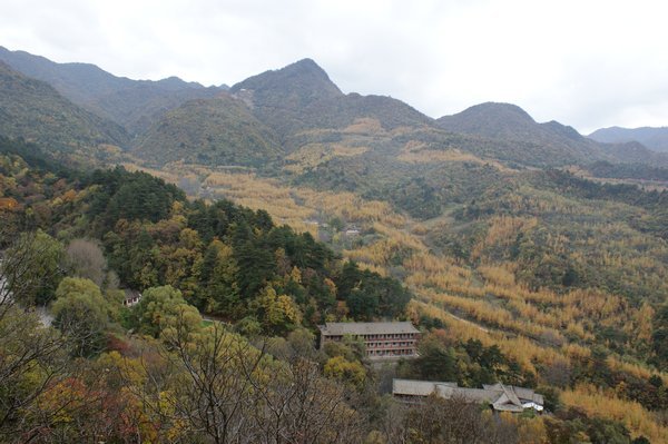 The landscape around Tianshui