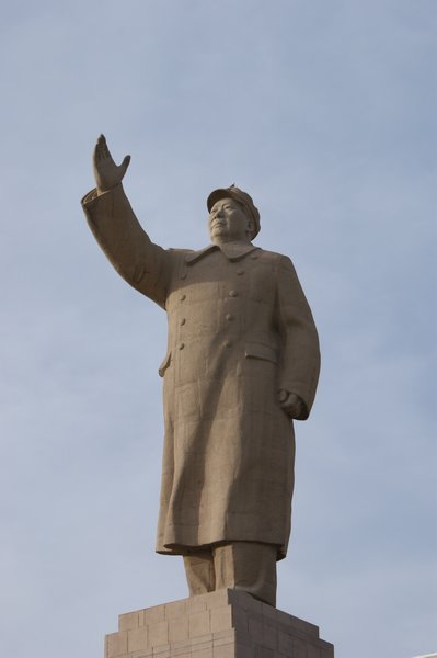 Kashgar: Mao in the main square