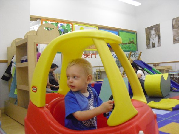 Byron's playgroup, drive time