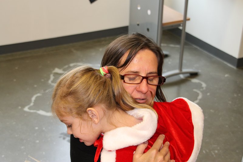 A Christmas hug from Janette