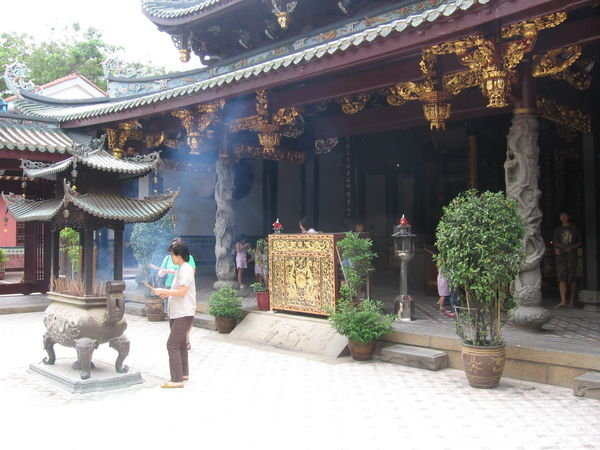 Chinese temple...