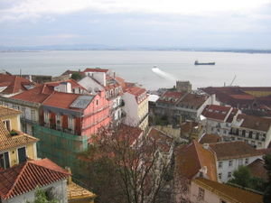 View of Lisbon from Sao Jorge Castle