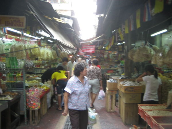 Food market in Chinatown
