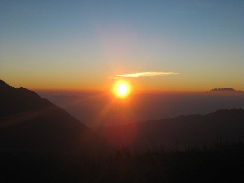 amanecer en Gunung Bromo
