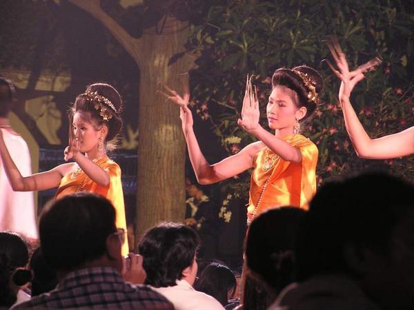 Thai dinner and dancing