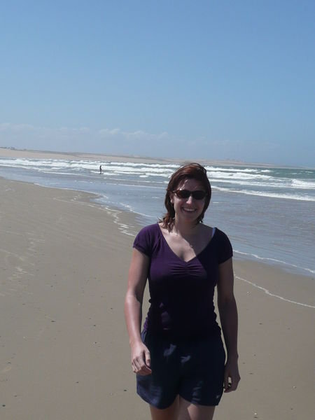 Meini am Strand in Cabo Polonio