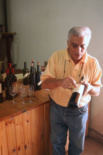 Carmelo Patti's passion for wine is a strong marketing technique