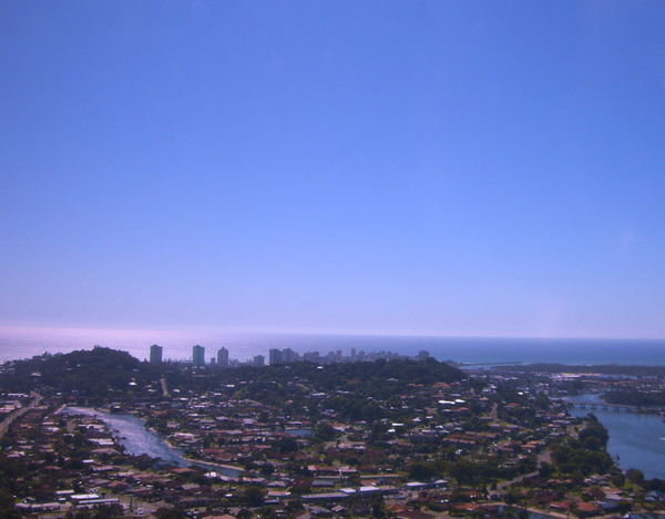 Gold Coast Airplane View
