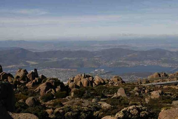 View from Mt Wellington