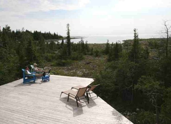 View from Dorcas Bay cottage