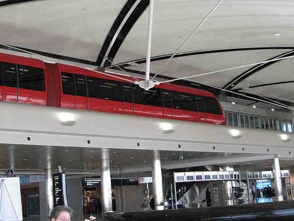 Train in Airport