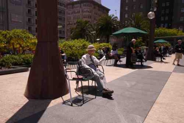 China man in Union Square