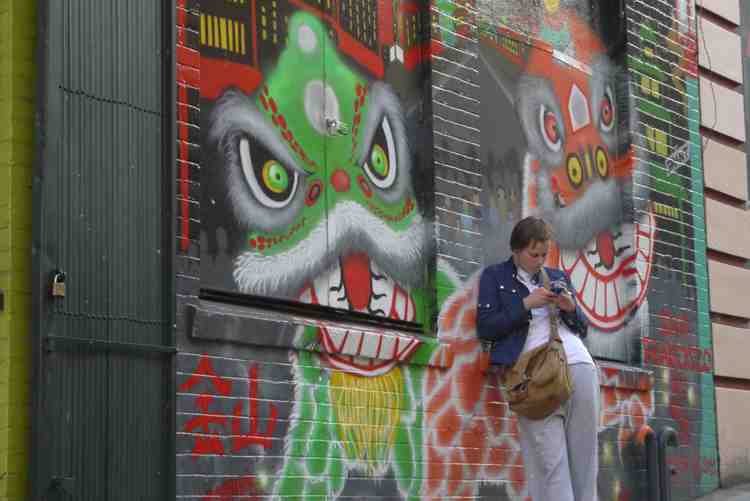 Graffitti in Chinatown