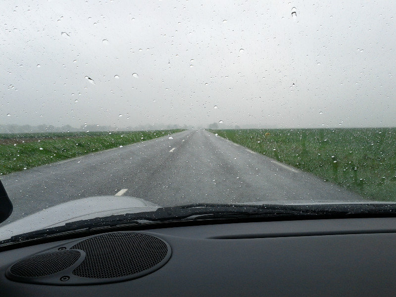 The road to rain