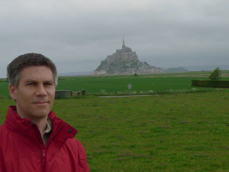 Neal at Mont St Michel