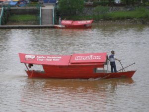 Kuching river transport