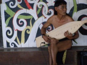 Orang-Ulu tribesman (in the modern world)