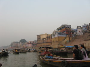 Boating in Varanasi