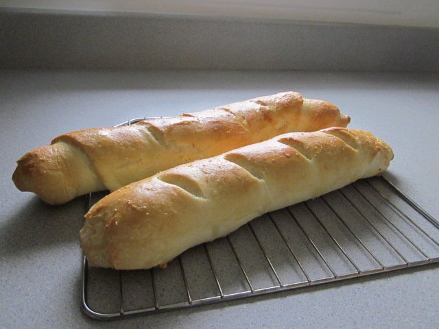 First attempt at French baguette