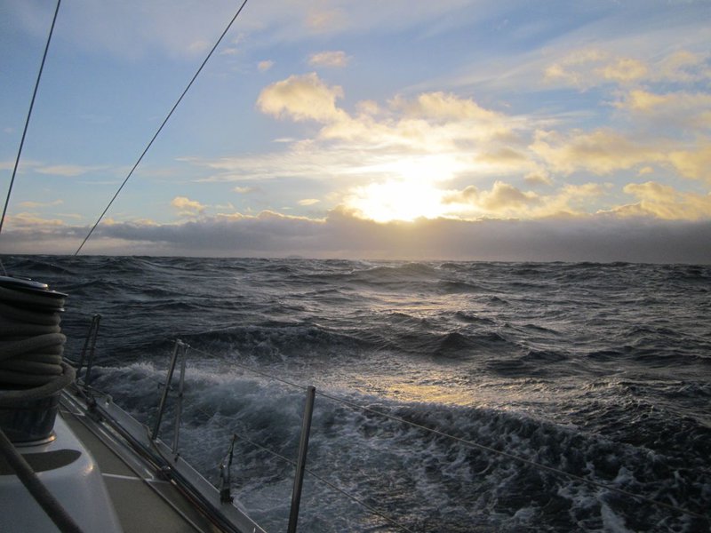 Morning after attempting Cape Horn