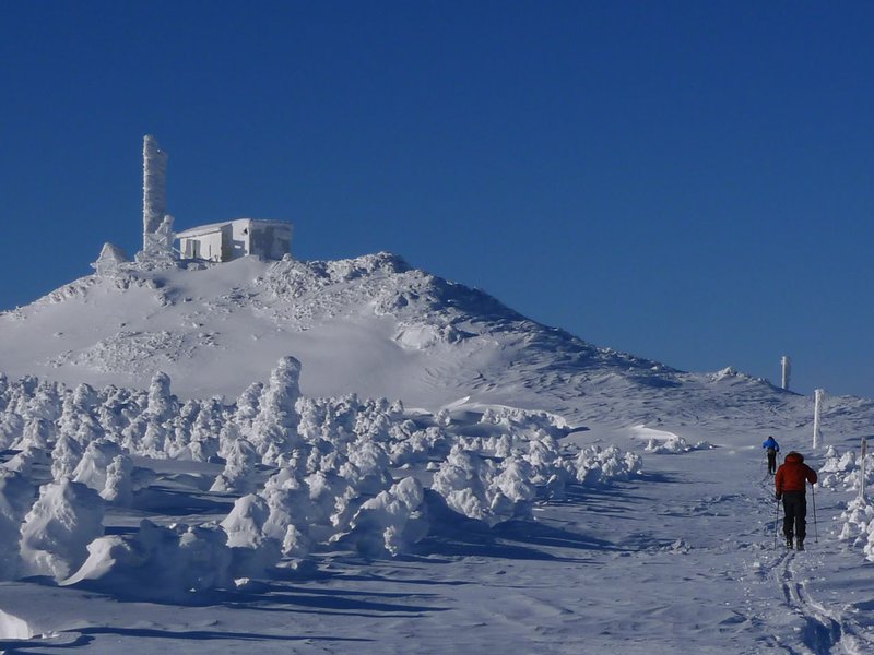 The frozen summit