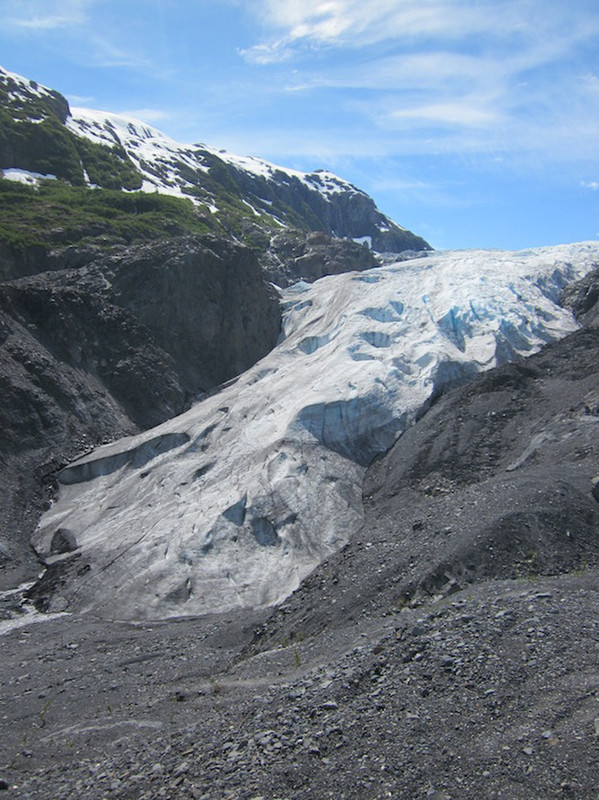 Exit Glacier, melting super fast