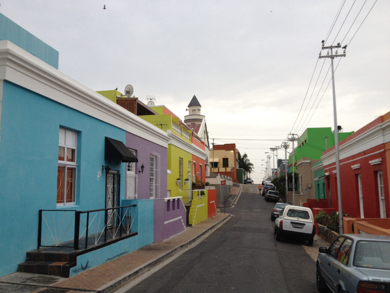 Bo-Kaas, a colourful neighbourhood in Cape Town