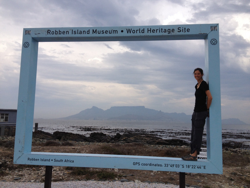 from Robben Island, with Table Top in the background
