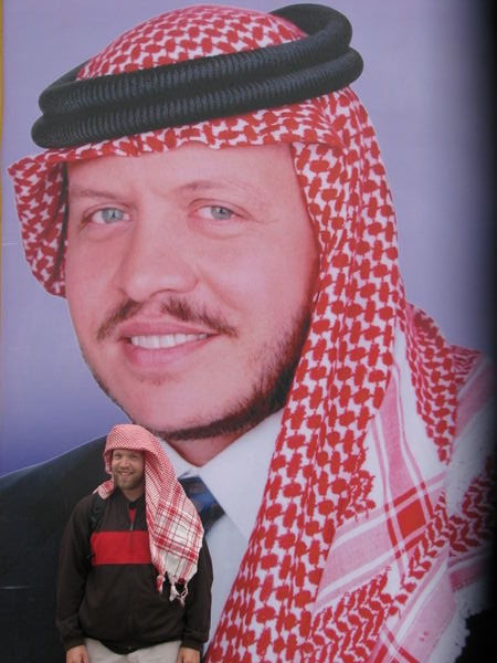 King Abdullah et Félix