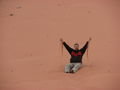 Sable orangé-Désert du Wadi Rum