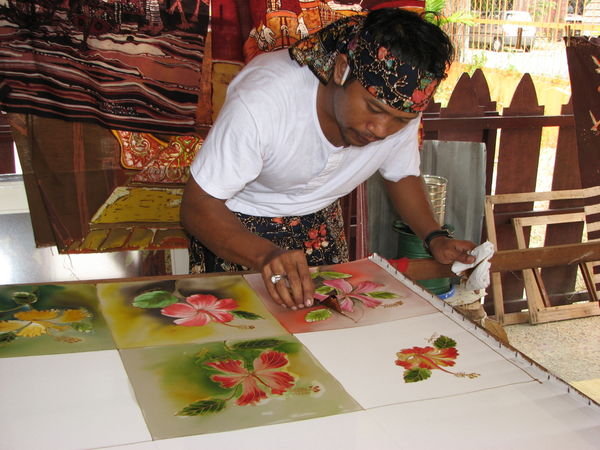 Peintre de batik, khota baru